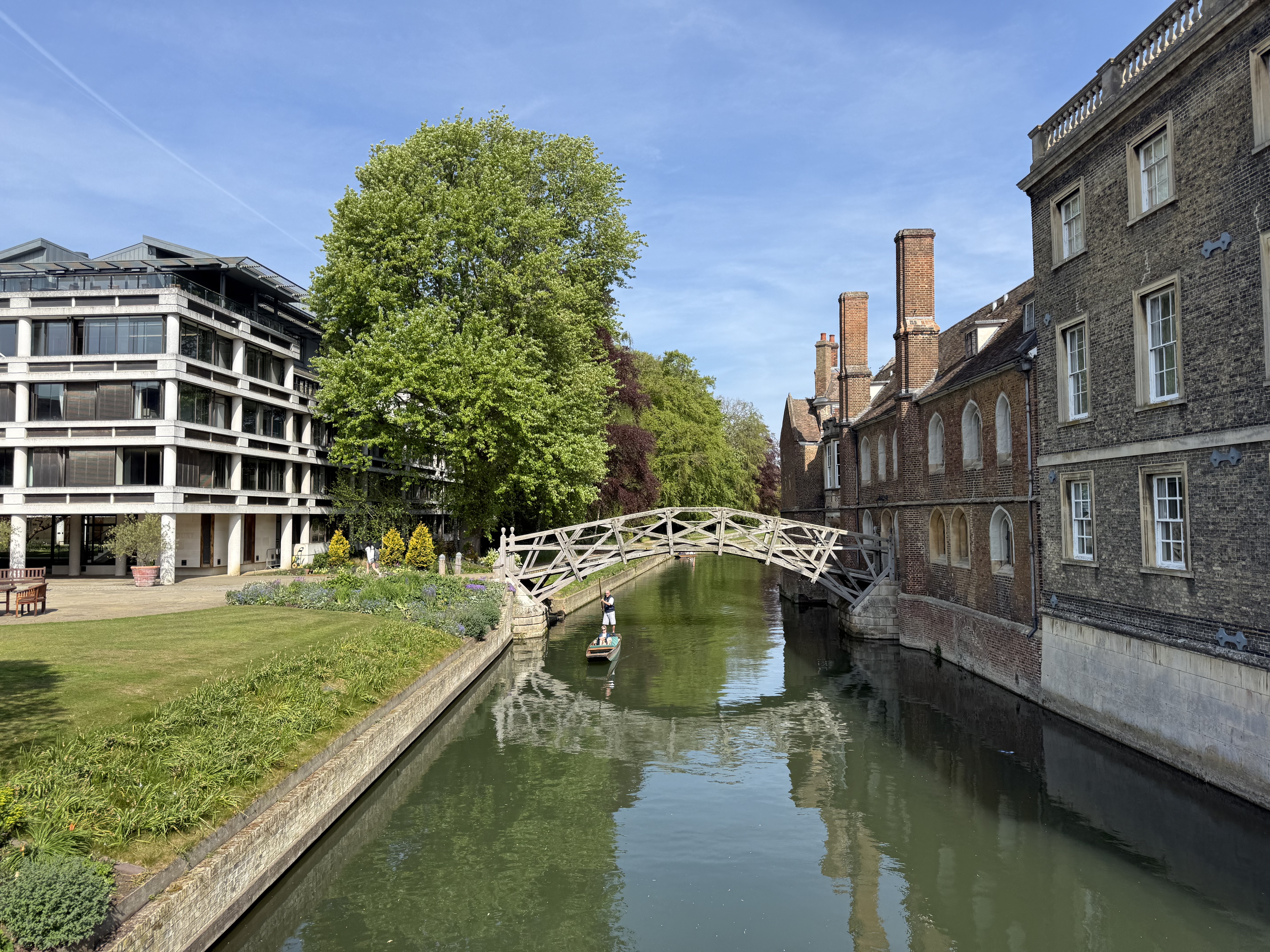 Punting on the River Cam on Aimee Xu website